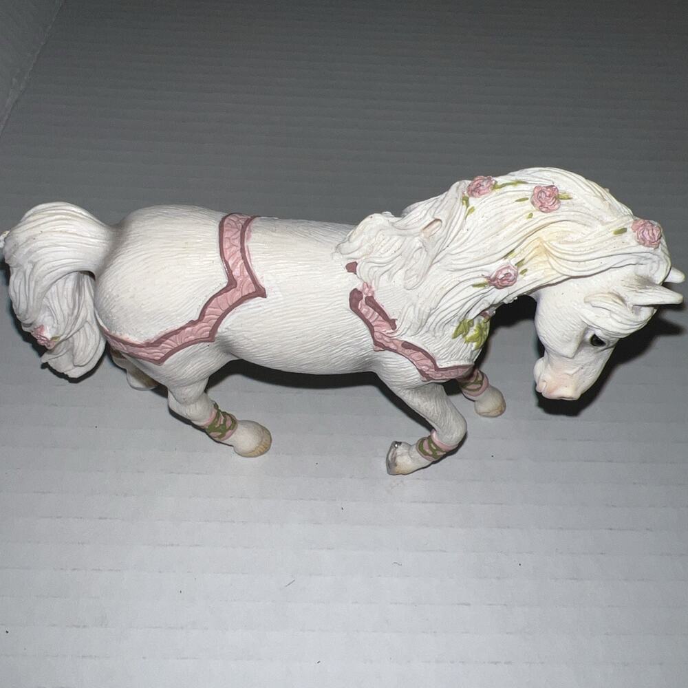 Retired Schleich Bayala World Of Elves Feyas White Stallion Horse